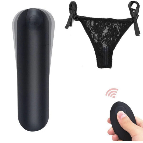 Vibrador mini bullet Recarregável com cueca