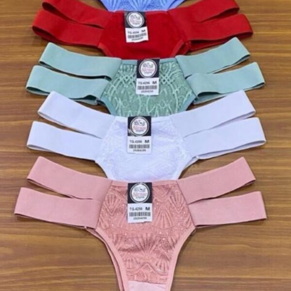 Cuecas fita dupla S M L XL 6pcs