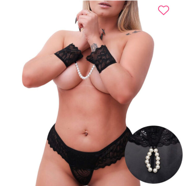 Cueca tailandesa com algema
