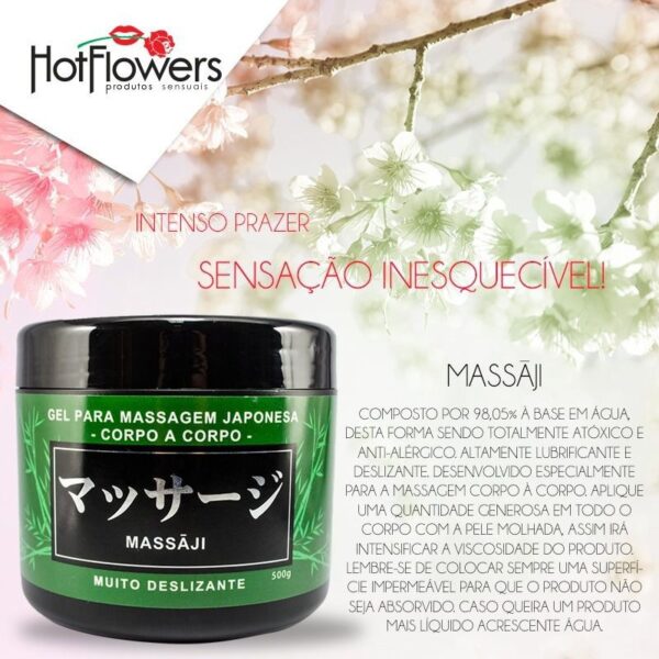 Óleo para massagem corpo a corpo