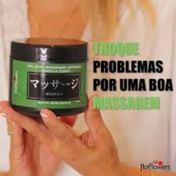 Óleo para massagem corpo a corpo