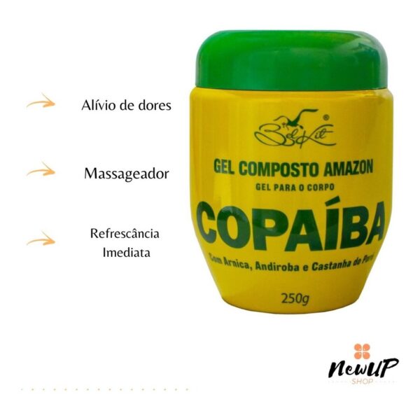Gel para massagem e alívio de dores