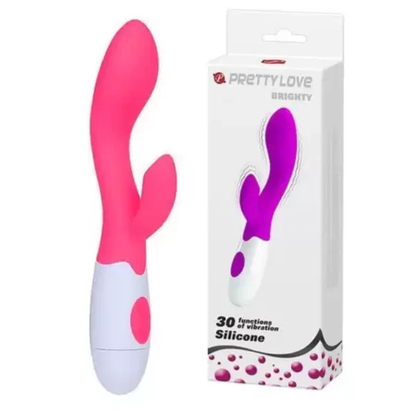 Vibrador estimulador duplo 30 efeitos vibrator pilha