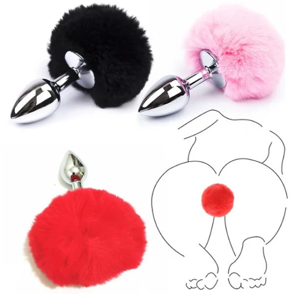 Plug anal Pompom M