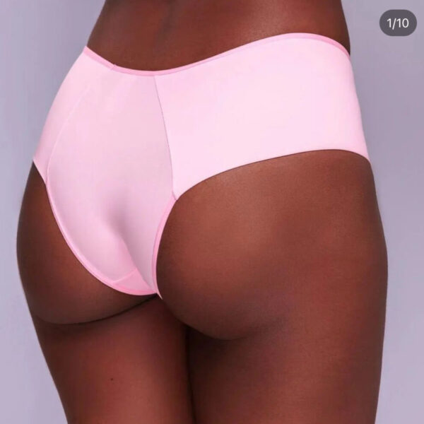 Cueca lisa mulher M até XL 6 pcs