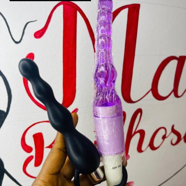 Vibradores anais plug