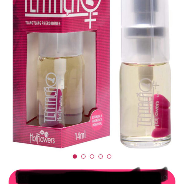 Perfume afrodisíaco de feromônios. Cheiro atrativo