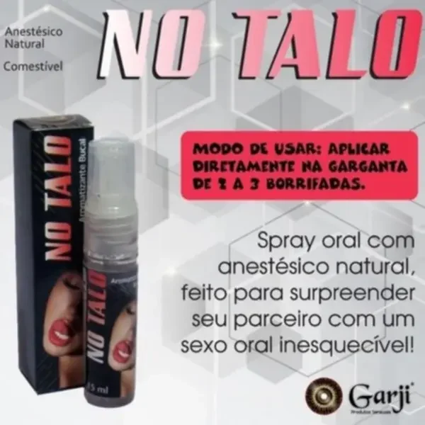 No Talo (garganta profunda) retira a ânsia de vômito
