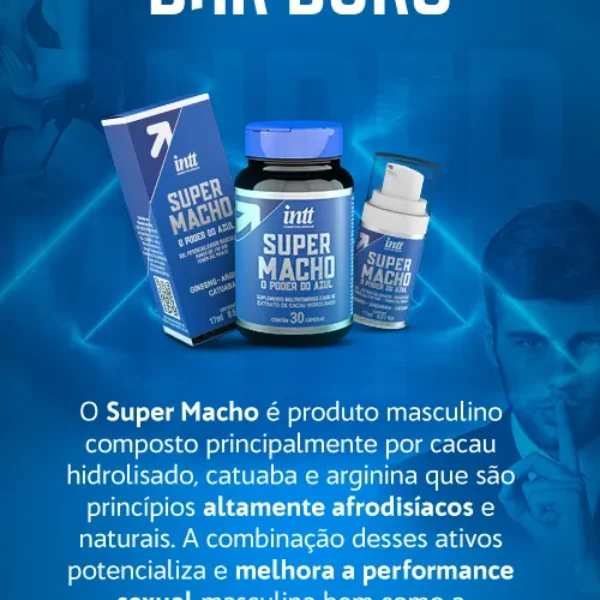 Cápsulas super macho