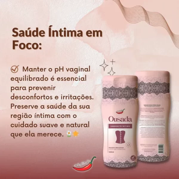 OUSADA sabonete íntimo
